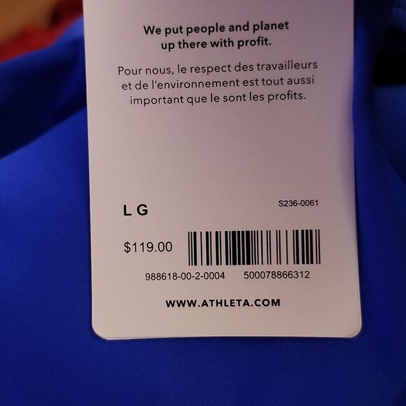 Athleta Large Coastline One Piece Swimsuit - New - Picture 5 of 5